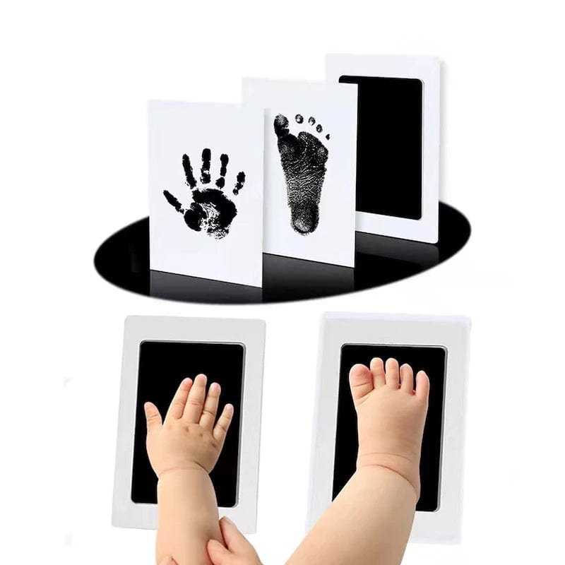 DIY Newborn Baby Footprints and Handprint Ink Pads Kits Photo Frame Toddlers Souvenir Accessories Safe Baby Shower Infants Gift