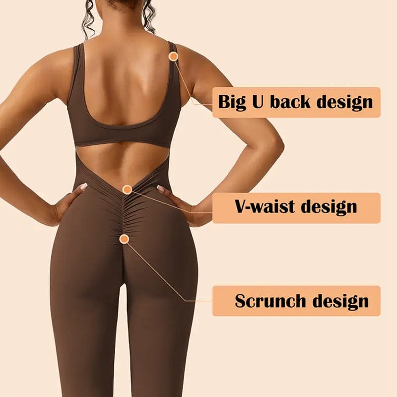 Bodycon Yoga Romper