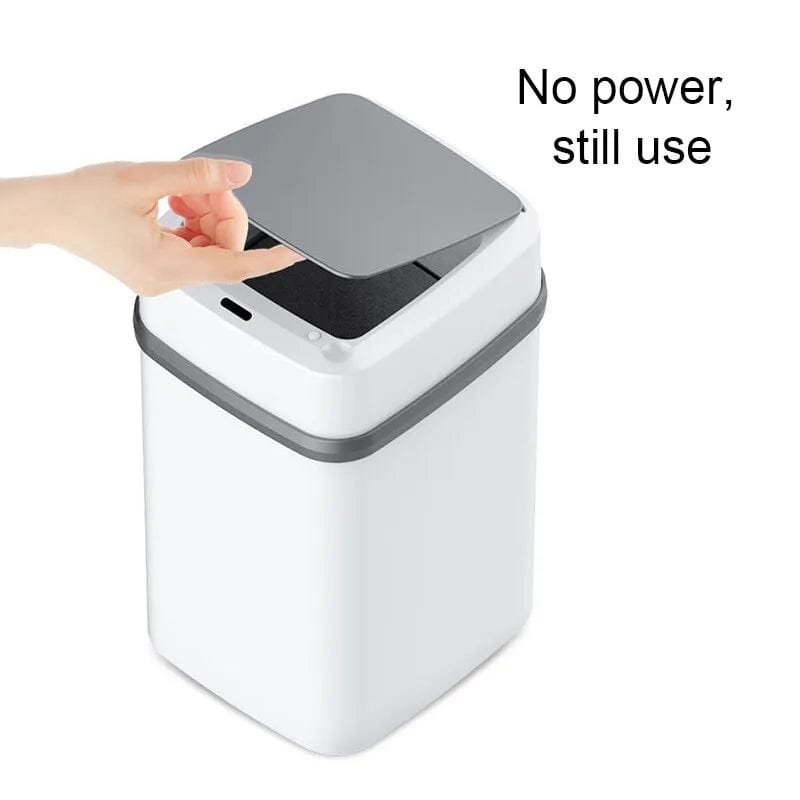 Kitchen Trash Bin 13L Bathroom Touch Trash Can 