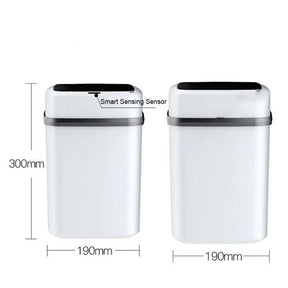 Kitchen Trash Bin 13L Bathroom Touch Trash Can 